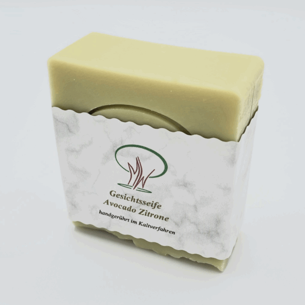 Gesichtsseife Avocado Zitrone 90g